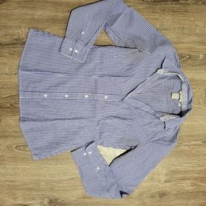 Pinstriped dress shirt